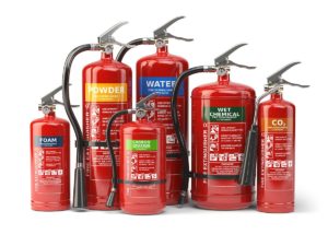 types of fire extinguishers Singapore